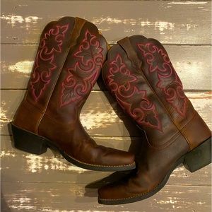 Ariat Round Up Square Toe Women’s Western Boot